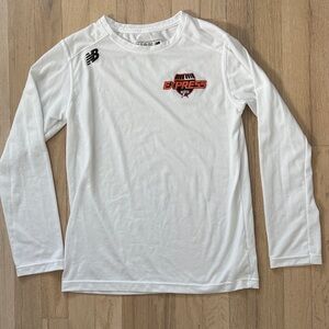 Express North Lacrosse Tech Long Sleeve Tee Shirt SZ youth L
